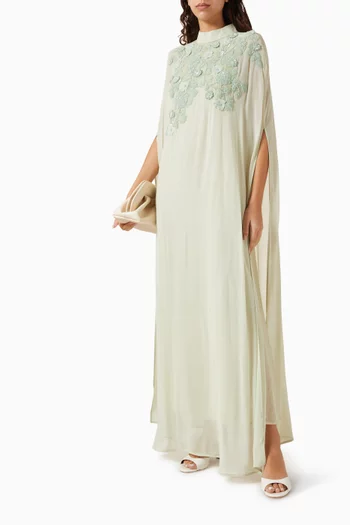 Vienne Embellished Dress in Georgette