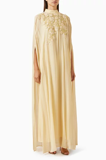 Vienne Embellished Dress in Georgette