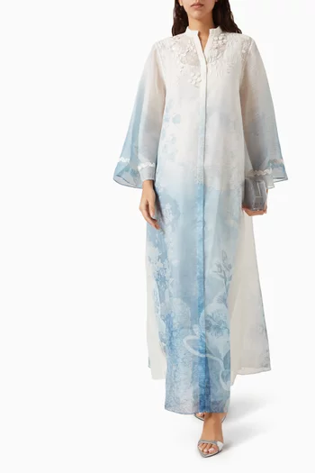 Aeris Embellished Dress in Organza