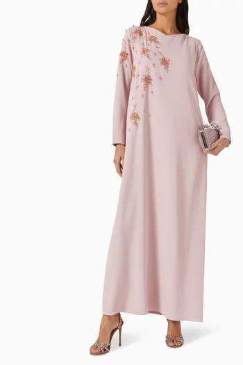 قفطان مطرز بالخرز