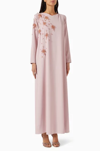 قفطان مطرز بالخرز