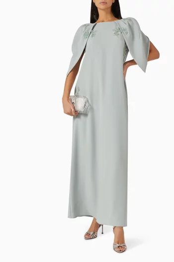 قفطان مطرز بالترتر