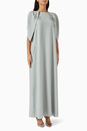 قفطان مطرز بالترتر