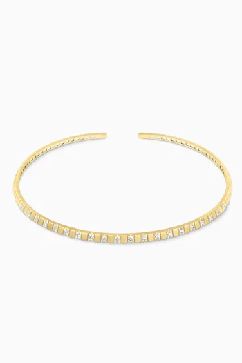 Shiraz Diamond Choker Necklace in 14kt Gold
