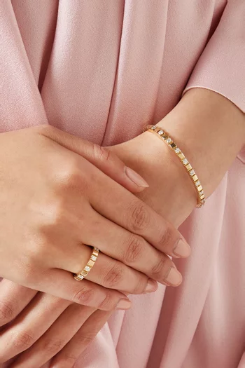 Arcadia Marilyn Diamond Ring in 14kt Rose Gold