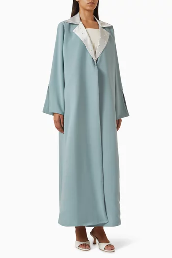 عباية مطرزة بلؤلؤ