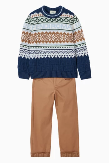 Knitted Sweater in Wool