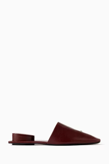 Pierced Slip-on Mules