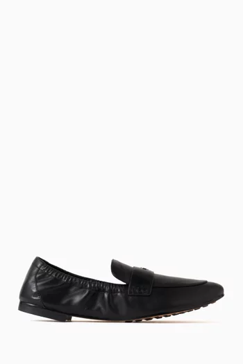 Ballet Loafers in Leather