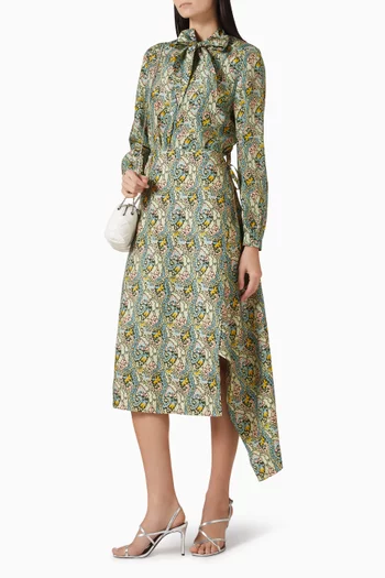 Wrap Skirt in Silk