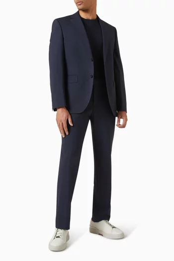 Jeckson Suit Jacket & Pants in Stretch Wool