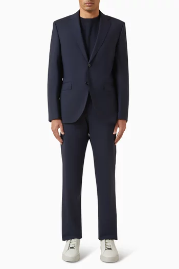 Jeckson Suit Jacket & Pants in Stretch Wool