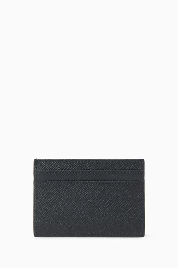 Flat Card Holder in Panama Leather