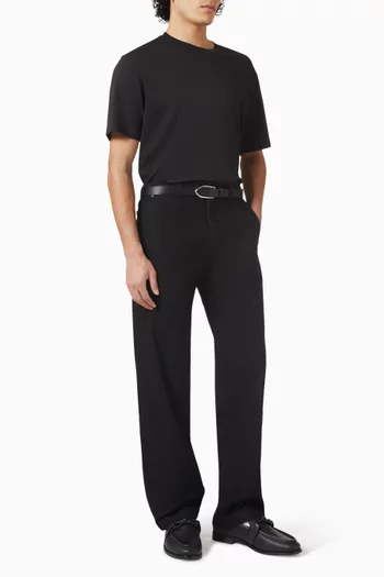 Relaxed T-shirt in Cotton-jersey