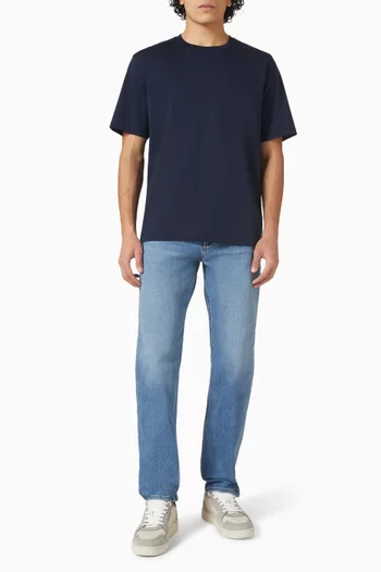 Relaxed T-shirt in Cotton-jersey