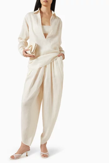 قميص أيون كتان