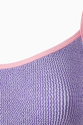Pamela Contrast One-Piece Swimsuit in Original Crinkle™