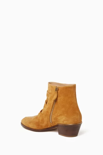 Susanna 40 Ankle Boots in Suede