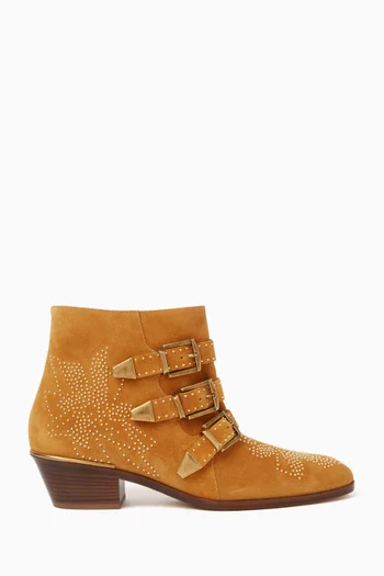 Susanna 40 Ankle Boots in Suede