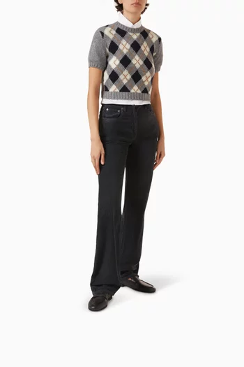 Shuffle Loafers in Antiqued Leather