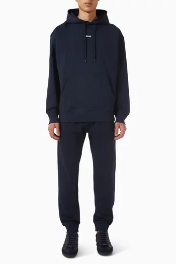 Logo Tracksuit Set in Cotton Terry