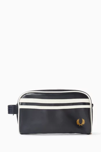 Wreath Logo Wash Bag