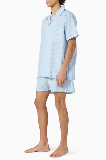 Amalfi 21 Striped Pyjama Set in Cotton