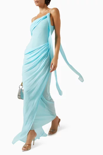 Danka Asymmetrical Maxi Dress