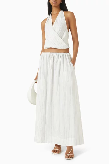 تنورة ساسكي طويلة