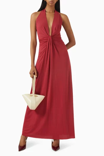 Susie Plunge Maxi Dress