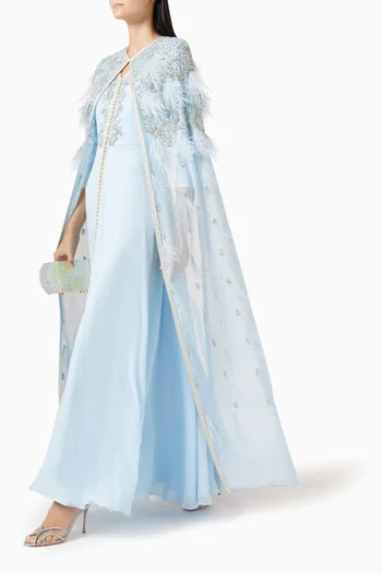 Embellished Cape Kaftan