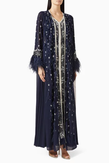 Embellished Cape Kaftan