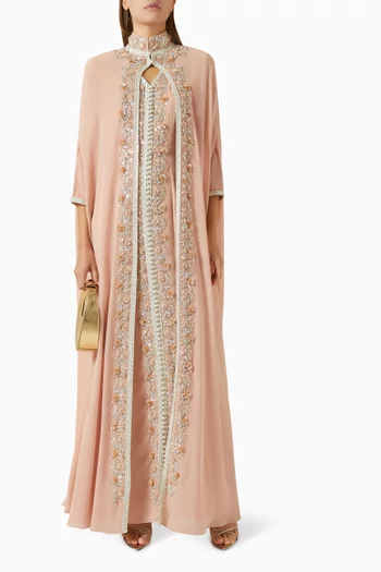 Embellished Cape Kaftan