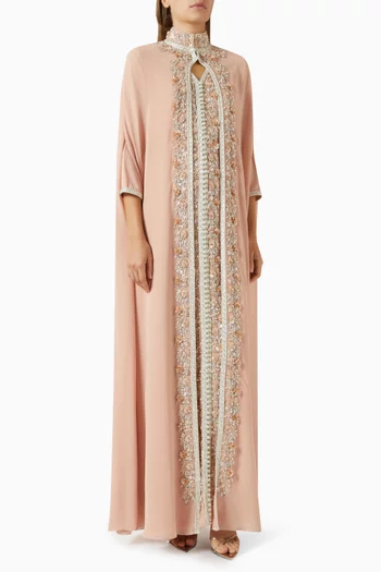 Embellished Cape Kaftan