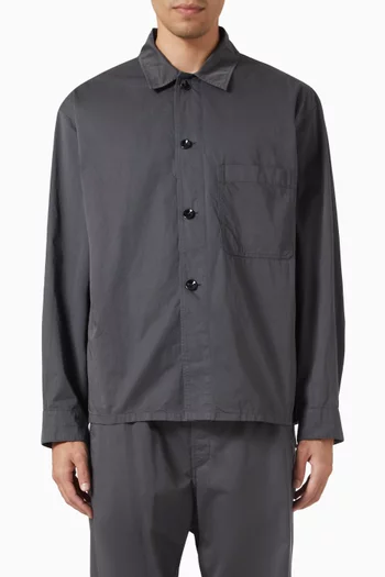 Pyjama Shirt in Cotton