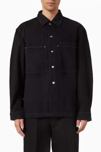 Workwear Overshirt in Denim