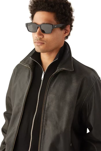 نظارة شمسية بإطار حرف D أسيتات