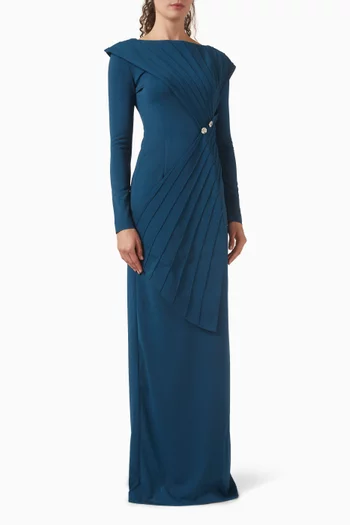 Salvia Maxi Dress in Cotton