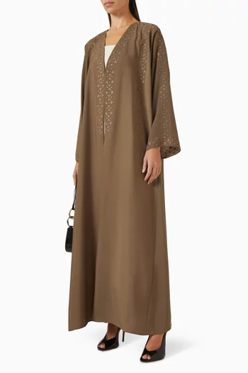 Embroidered Abaya