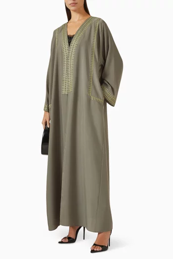 Embroidered Abaya