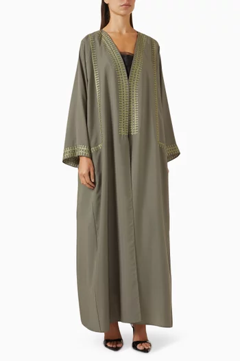 Embroidered Abaya