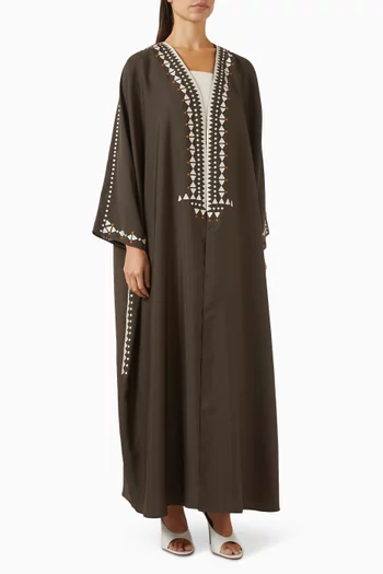 Embroidered Abaya