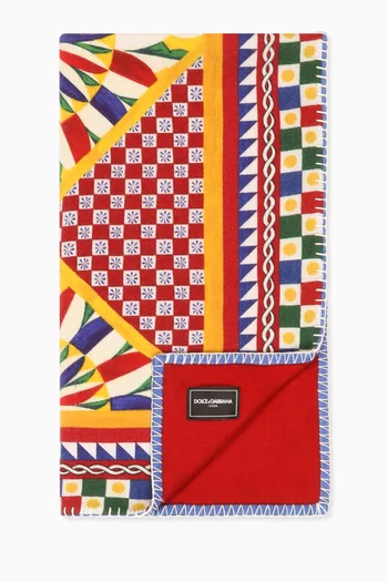 بطانية بنقشة كاريتو سيسيليانو صوف