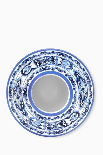 مزهرية امفورا كبيرة بنقشة بلو ميديترانيو بورسلين