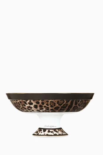 Leopardo Fruit Bowl in Porcelain