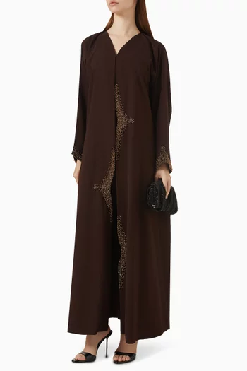 عباية مطرزة بالخرز