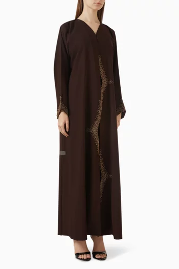 عباية مطرزة بالخرز