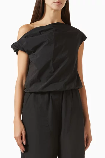 Alice Twist Top in Cotton Blend