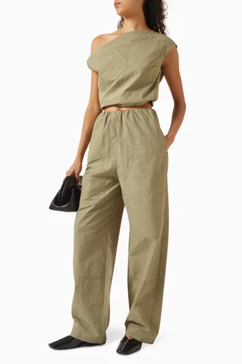 Alice Twist Top in Cotton Blend