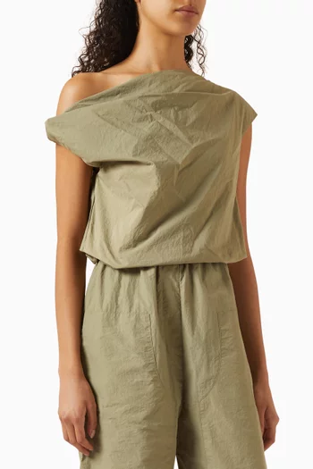 Alice Twist Top in Cotton Blend